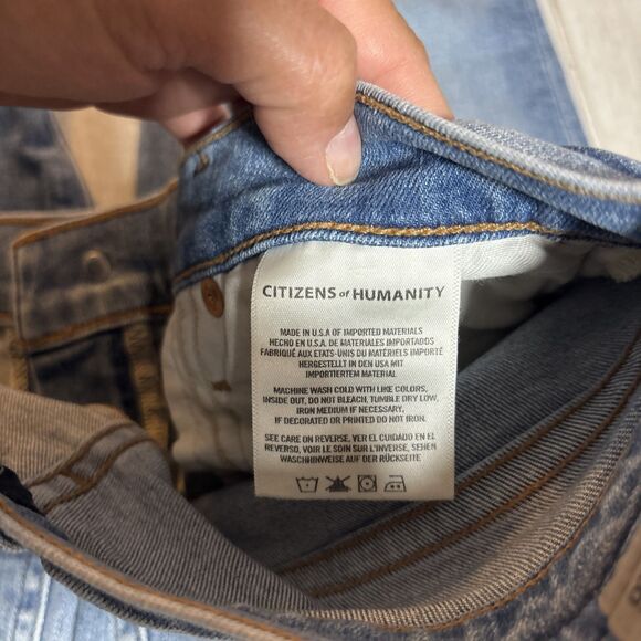 Citizens Of Humanity Jeans Women Size 26 Rocket Crop High Rise Skinny Cropped - Picture 10 of 10